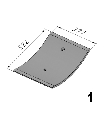 Р-1061 (D089600201; 212101391) Бронелист основной MARINI